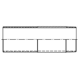 BOBINA DE PROLONGACIÓN ROSCA CÓNICA DIN 2981 - B5322100