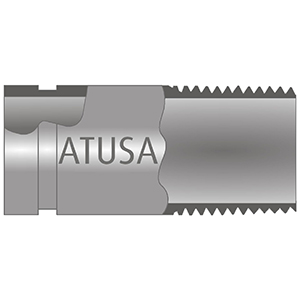 BOBINA RANURADA ROSCAR - SOLDAR - BRSNC100